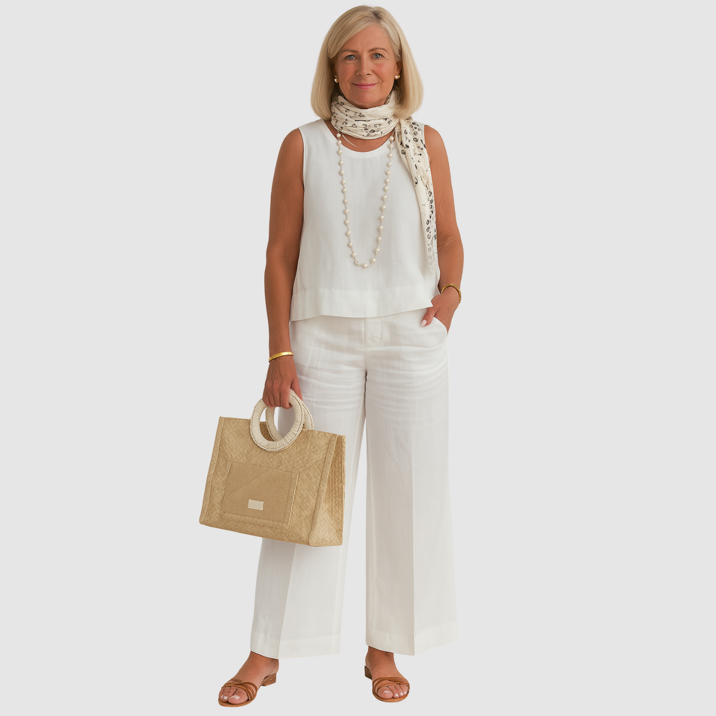 Sofia | Two-piece linen set