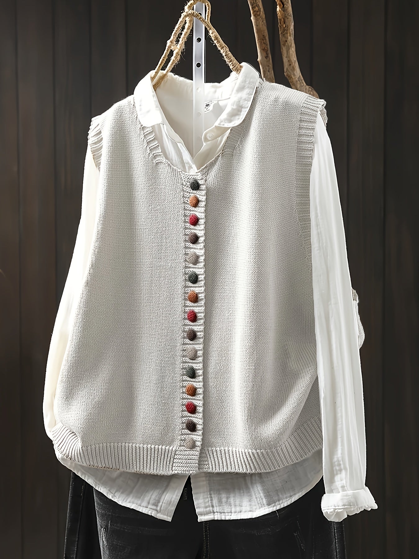 Sofia | Sleeveless Knitted Vest