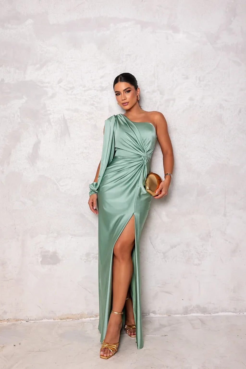 Sofia | Satin dress