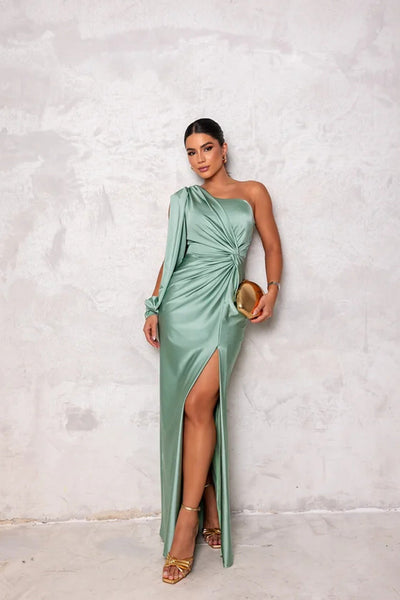 Sofia | Satin dress