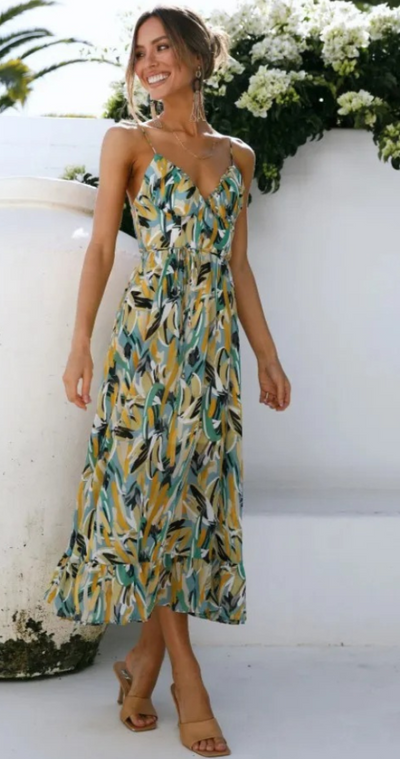 Sofia | Colourful summer dress