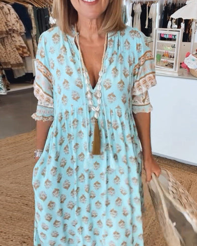 Sofia | Flowing bohemian dress
