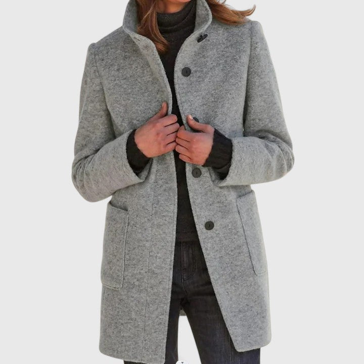 Sofia | Classic Wool Blend Coat