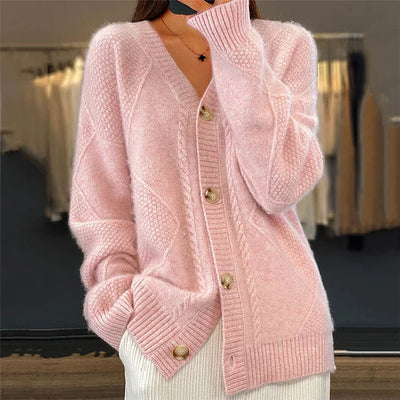 Sofia | Comfortable Cashmere Cardigan with V-Neck