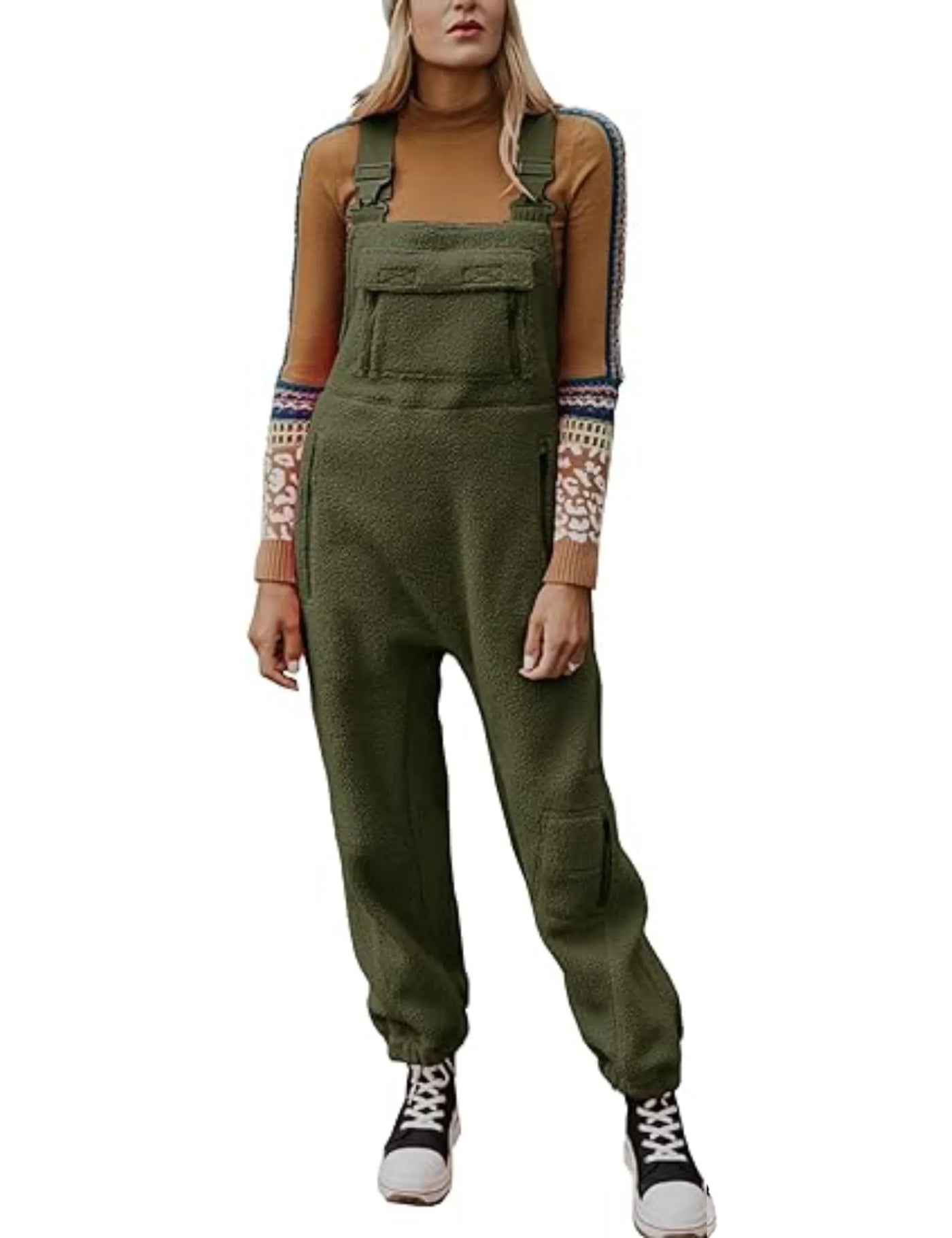 Sofia | Comfortable loose-fitting overalls