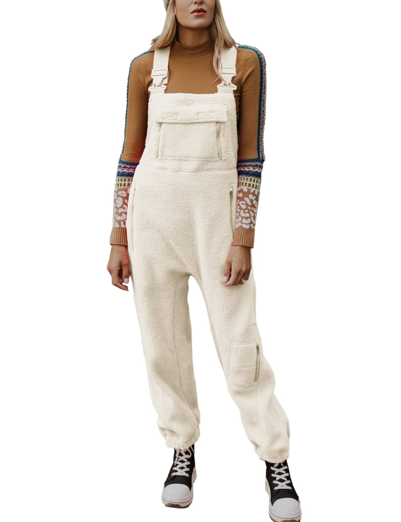 Sofia | Comfortable loose-fitting overalls