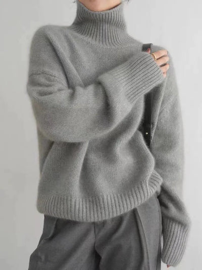 Sofia | High Neck Cashmere