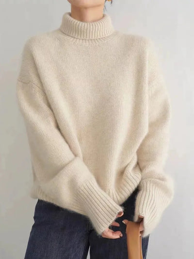 Sofia | High Neck Cashmere