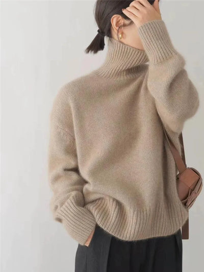 Sofia | High Neck Cashmere