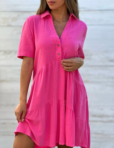 Sofia | Casual linen summer dress