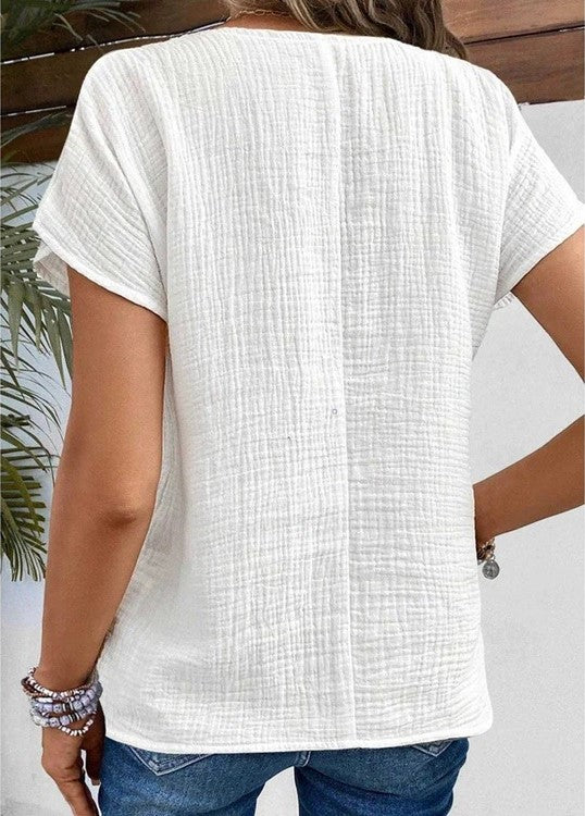Sofia | Blouse in cotton and linen