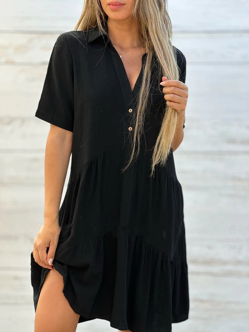 Sofia | Casual linen summer dress