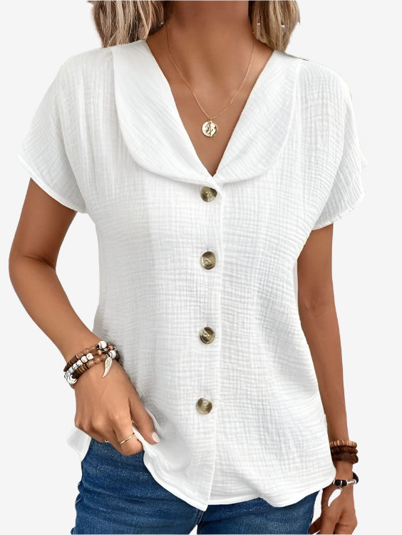 Sofia | Blouse in cotton and linen