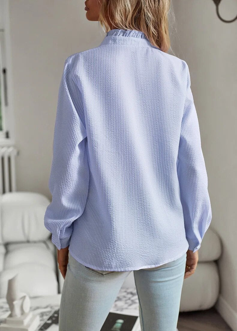 Sofia | Blouse with ruffles