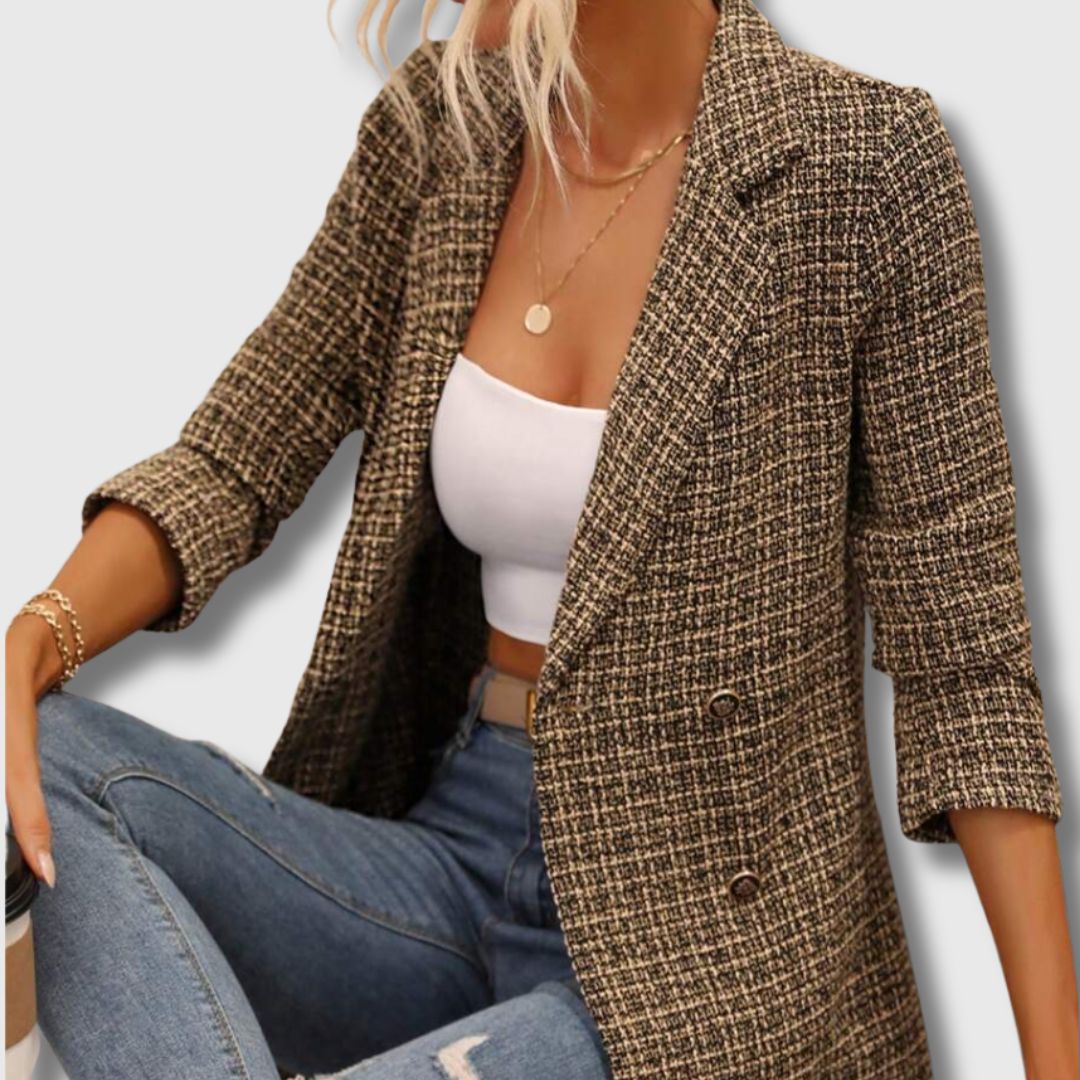 Sofia | Chic tweed blazer