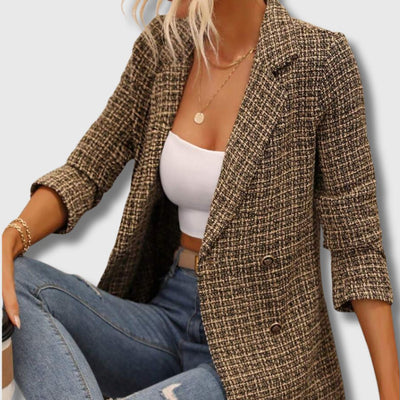 Sofia | Chic tweed blazer