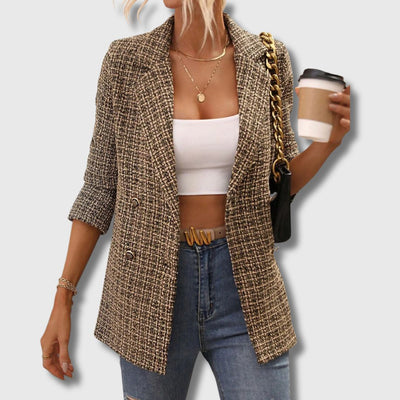 Sofia | Chic tweed blazer