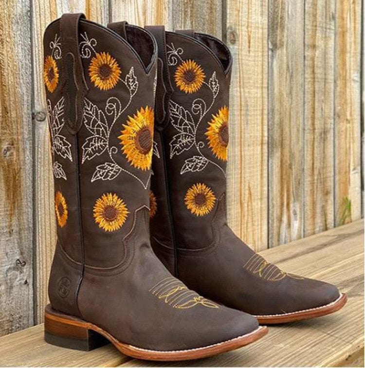 Sofia | Floral boots