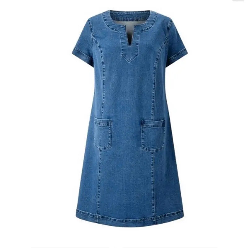 Sofia | Statement denim dress