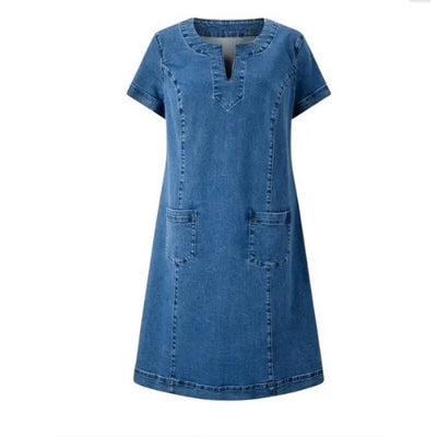 Sofia | Statement denim dress