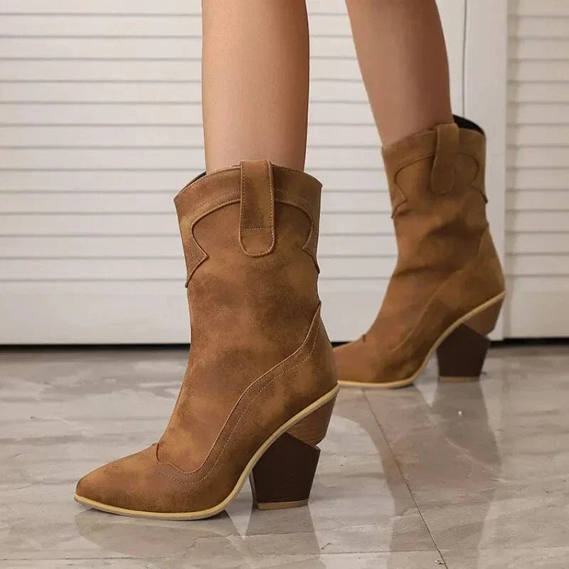 Sofia | Sleek high-heeled boots