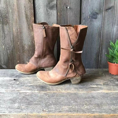 Sofia | Rust boots