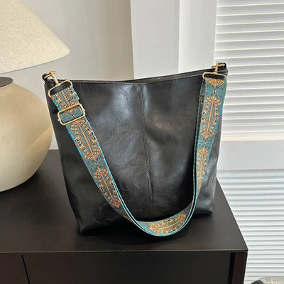 Sofia | Vintage leather shoulder bag
