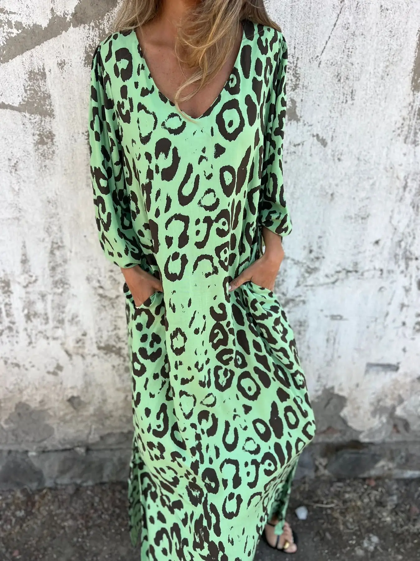Sofia | Summer dress with leopard print