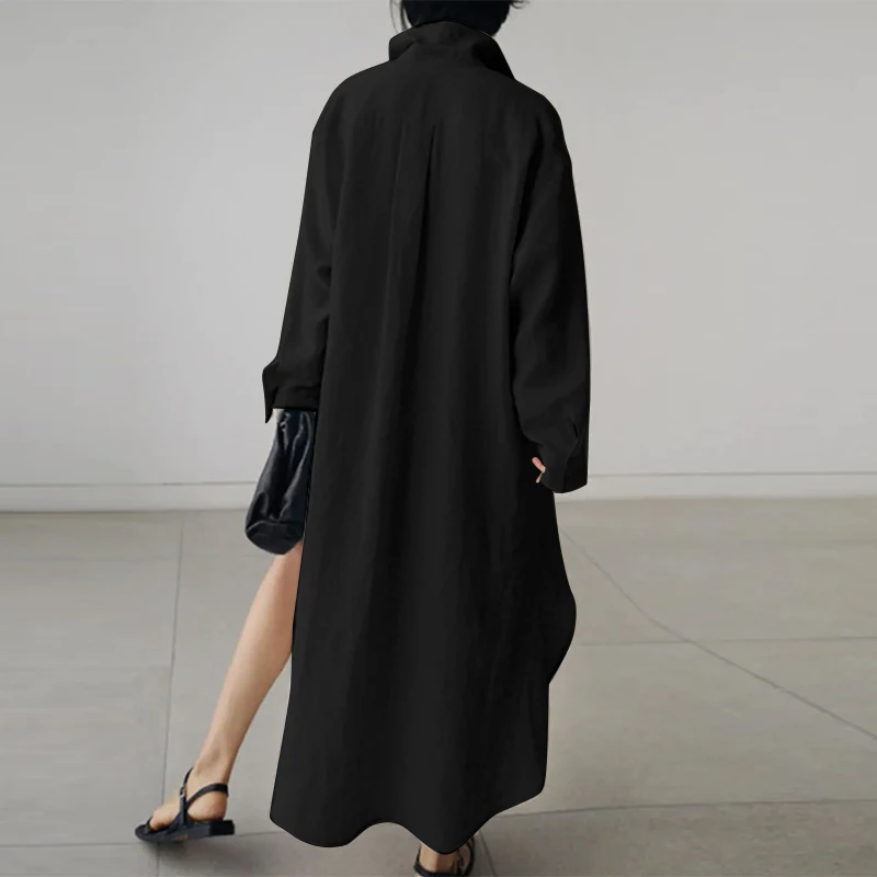 Sofia | Oversized casual shirt dress