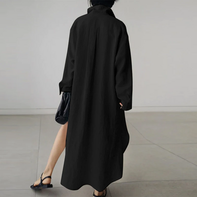 Sofia | Oversized casual shirt dress