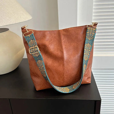 Sofia | Vintage leather shoulder bag