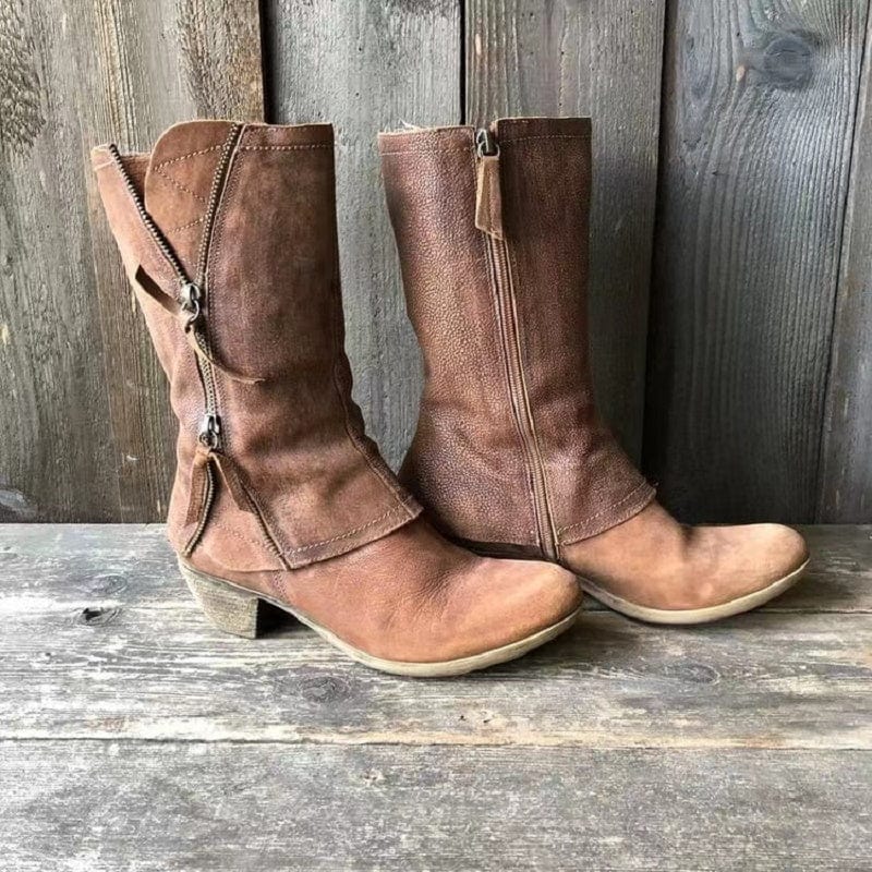 Sofia | Rust boots