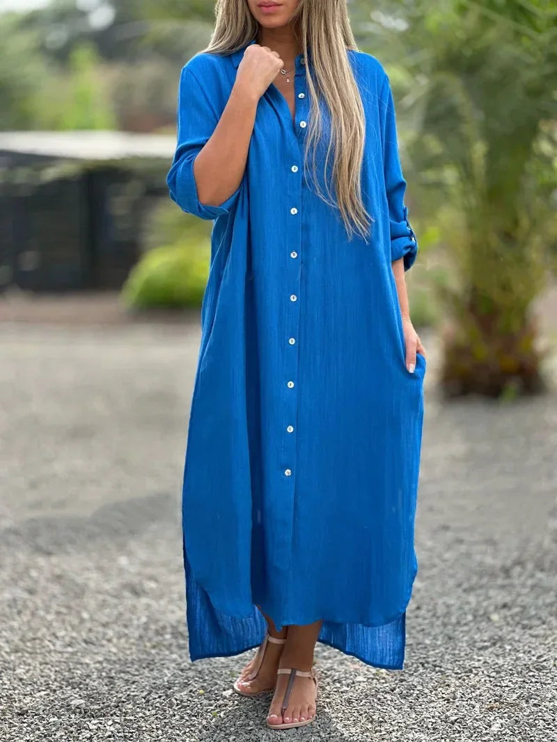 Sofia | Stylish everyday shirt dress