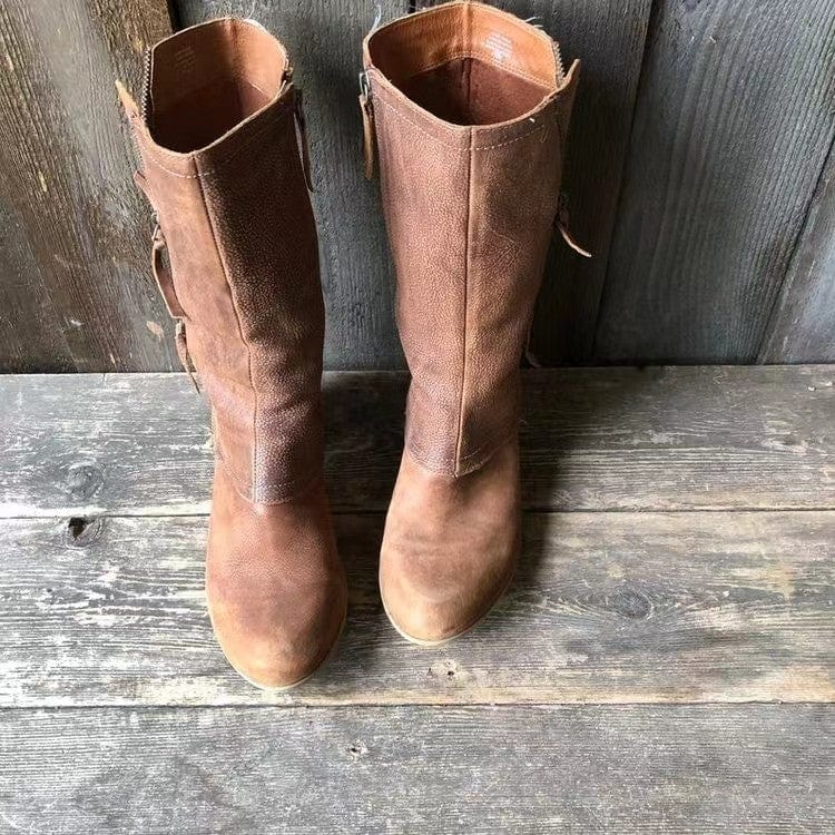 Sofia | Rust boots