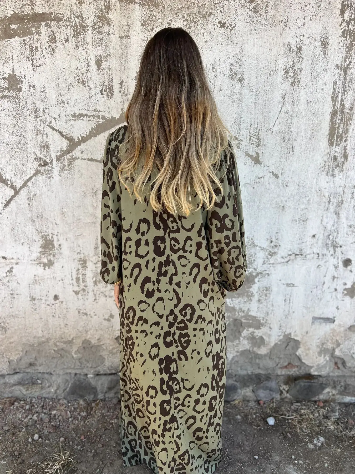 Sofia | Summer dress with leopard print