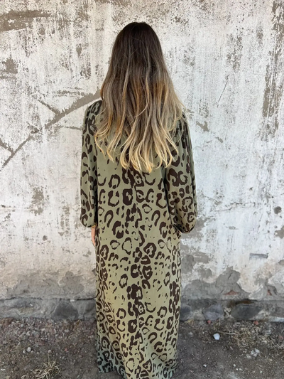 Sofia | Summer dress with leopard print