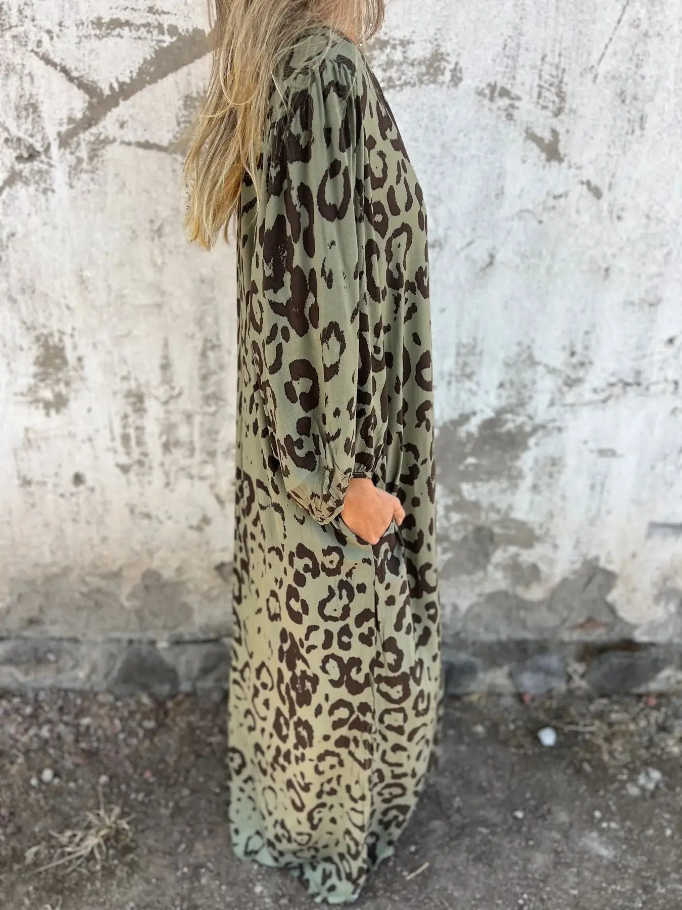 Sofia | Summer dress with leopard print