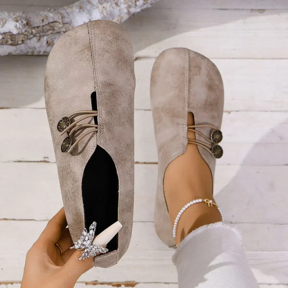 Sofia | Orthopedic Suede Loafers