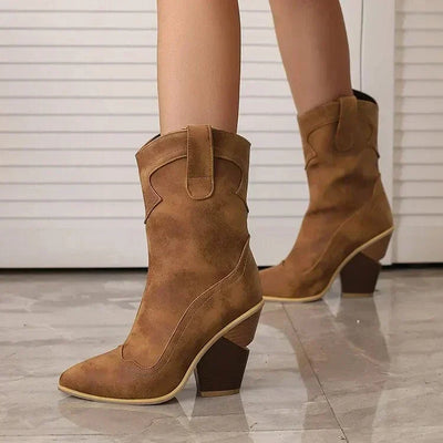 Sofia | Sleek high-heeled boots