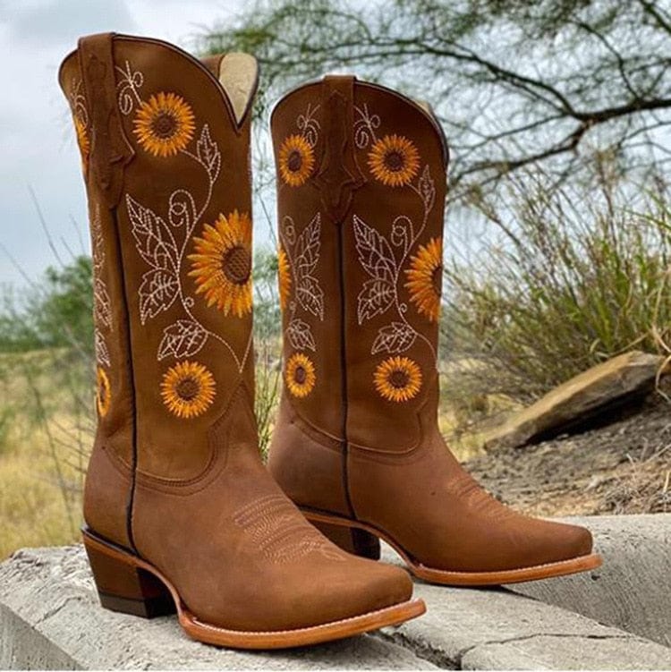 Sofia | Floral boots