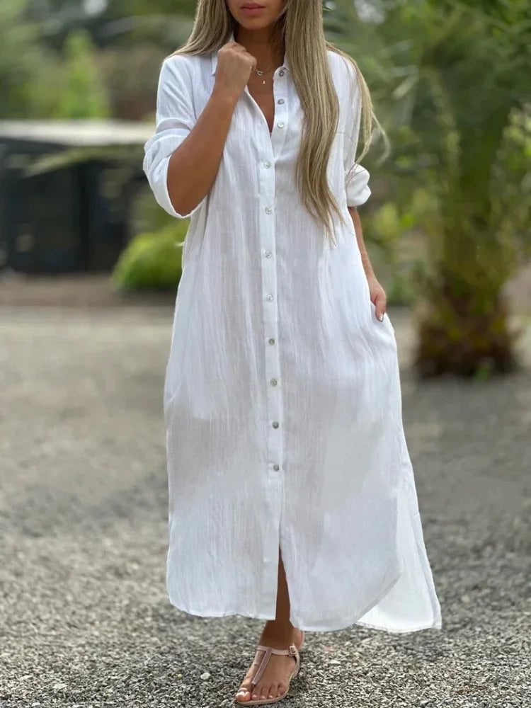 Sofia | Stylish everyday shirt dress
