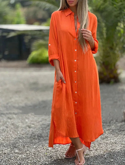 Sofia | Stylish everyday shirt dress