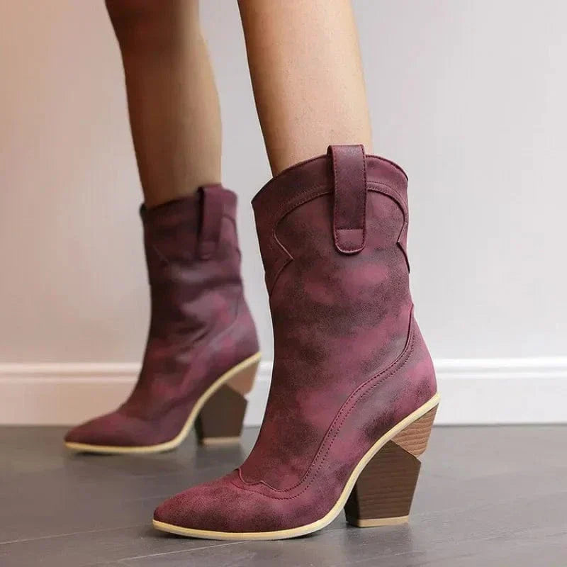 Sofia | Sleek high-heeled boots