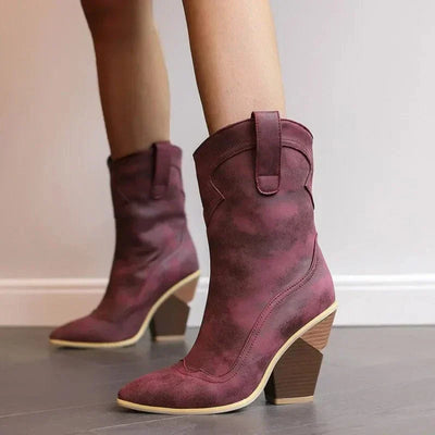 Sofia | Sleek high-heeled boots