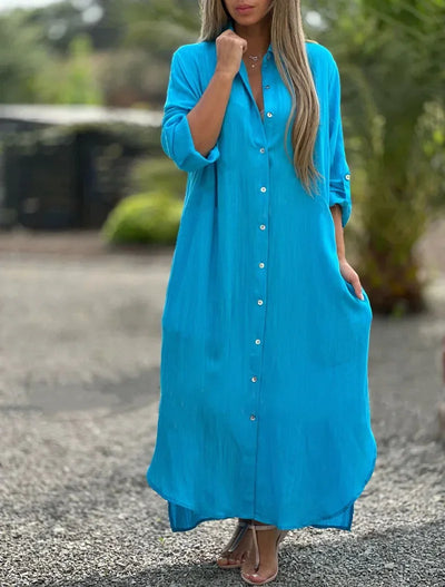 Sofia | Stylish everyday shirt dress