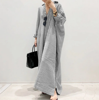 Sofia | Relaxed oversized shirt dress