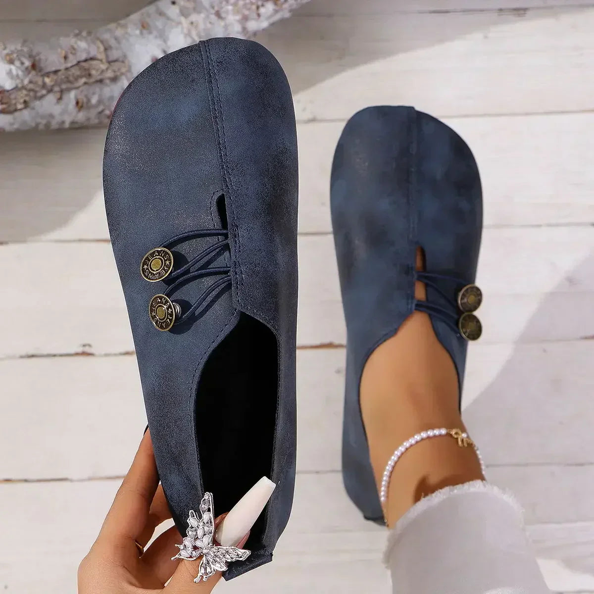 Sofia | Orthopedic Suede Loafers