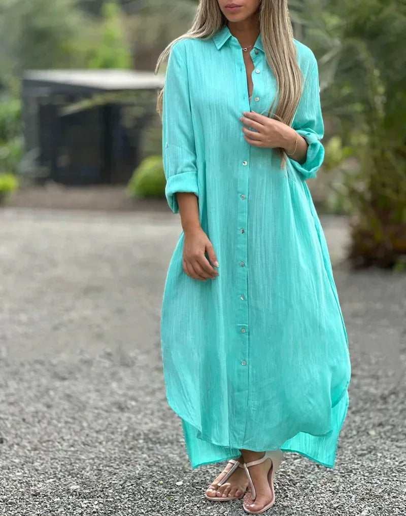 Sofia | Stylish everyday shirt dress