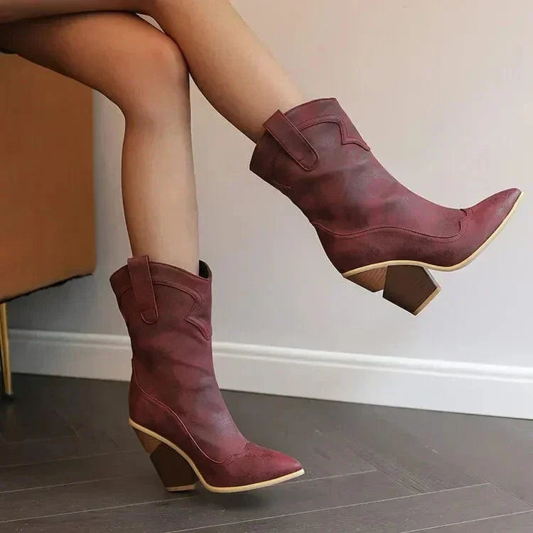 Sofia | Sleek high-heeled boots