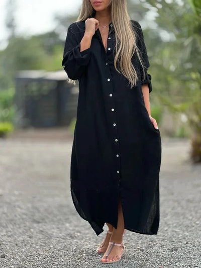 Sofia | Stylish everyday shirt dress